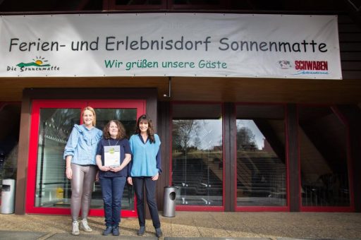 Das Feriendorf Sonnenmatte in Sonnenbühl-Erpfingen wurde ein weiteres Mal  als „Qualitätsgastgeber Wanderbares Deutschland“ rezertifiziert