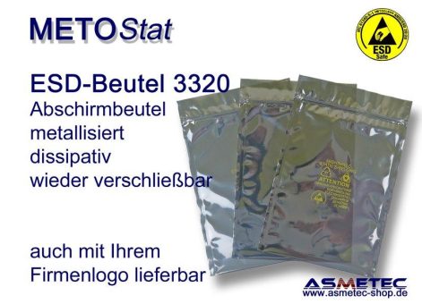 ESD-Beutel der Eigenmarke METOSTAT von Asmetec