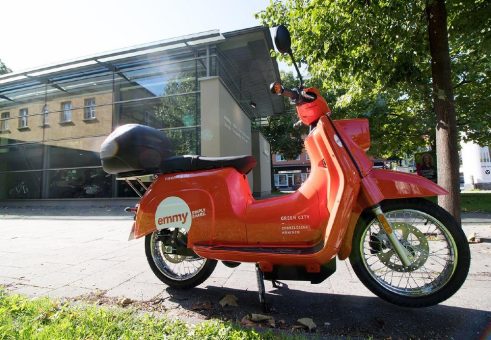 Elektro-Roller Sharing nun auch in München – emmy in Kooperation mit Green City