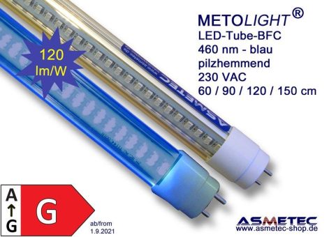 Reduktion der Schimmelbildung durch METOLIGHT BFC-Röhren von Asmetec