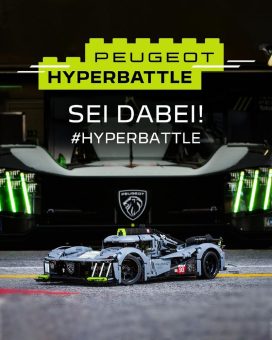 PEUGEOT x LEGO®: Das Hyperbattle beginnt