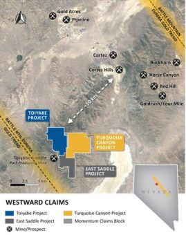 Westward Gold umreißt Explorationsziele für 2024 in Konzessionsgebieten auf dem Cortez-Trend