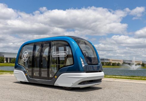 ZF und Oceaneering bauen Zusammenarbeit bei autonomen Shuttlesystemen aus