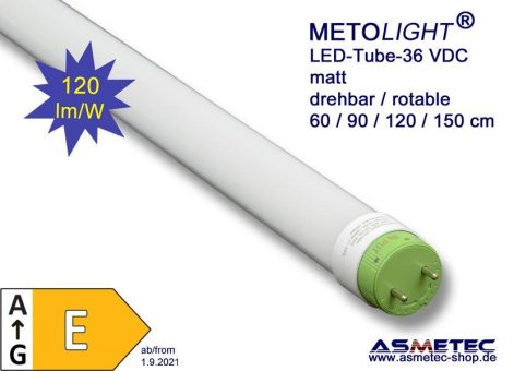 METOLIGHT –12/24V-Röhren von Asmetec