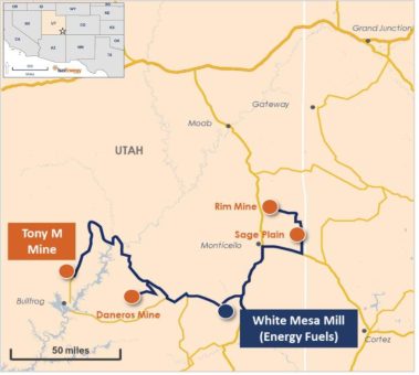 IsoEnergy gibt Update zu seinen Plänen für die Wiederinbetriebnahme von Minen in den USA mit Fortschritten in der Tony M Mine in Utah