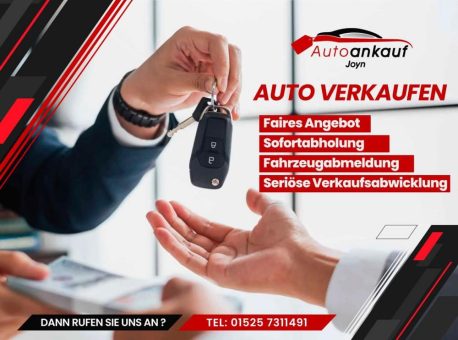 Top-Service für Autoverkauf: Autoankauf Joyn in Düsseldorf