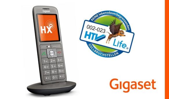 HTV-Life® Prüfzeichen für das Gigaset CL660HX
