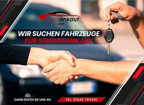 Unkomplizierter Autoankauf nur mir Autoankauf Joyn