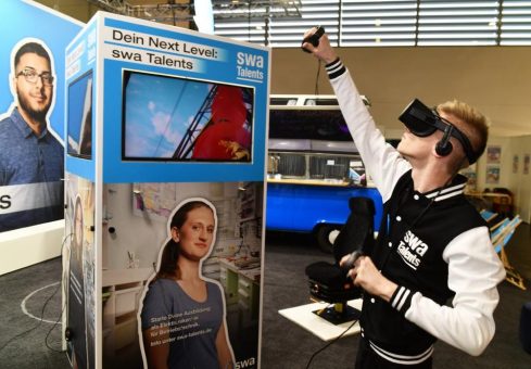 swa Talents geben Einblicke bei der fitforJOB! 2023