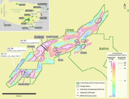 Cosa Resources meldet den Beginn der Diamantkernbohrungen auf dem zu 100 % unternehmenseigenen Uranprojekt Ursa im Athabasca-Becken, Saskatchewan