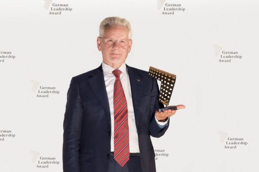 Dr. Manfred Wittenstein ist Preisträger  des German Leadership Award 2018