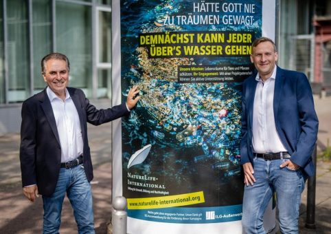 Außergewöhnliche Sommeraktion in der Metropolregion Stuttgart – NatureLife International prangert Plastikvermüllung der Gewässer an