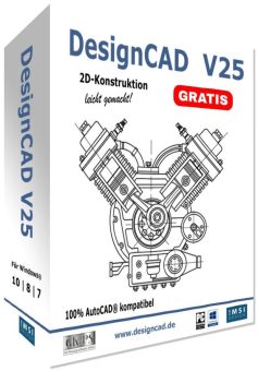 GK-Planungssoftware und IMSI/Design kündigen DesignCAD V25 GRATIS an