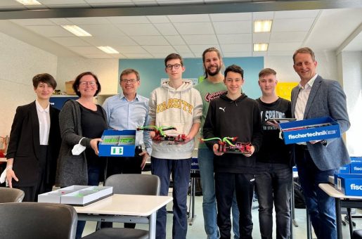Schüler für Technik begeistern mit finanzieller Unterstützung der HIWIN GmbH in Offenburg