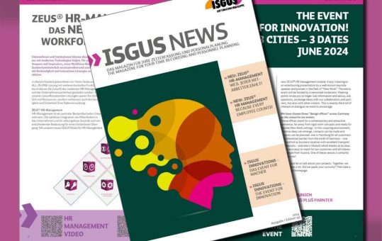 ISGUS NEWS – Das Magazin für Ihre ALL-IN-ONE-Lösung von ISGUS