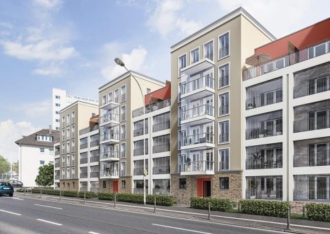 161 neue Wohnungen in Darmstadt: PROJECT Immobilien errichtet Neubauensemble HERZOGHÖFE