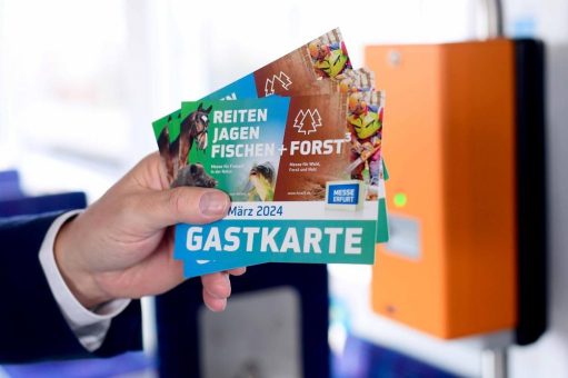 Messe Erfurt führt für Eigenmessen das EVAG-Kombi-Ticket ein