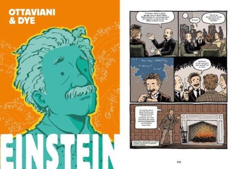Eine beeindruckende Graphic Novel über das Leben von Albert Einstein.
