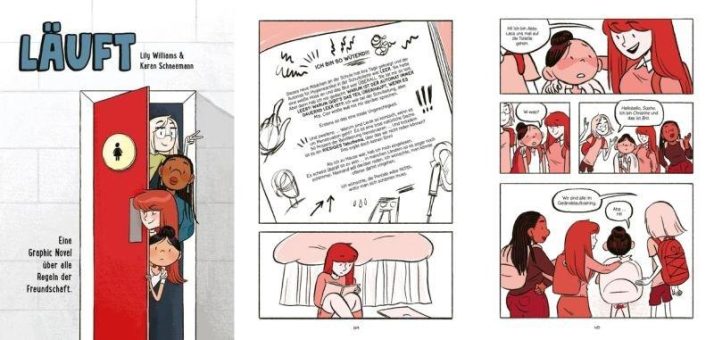 Läuft – eine Graphic Novel über alle Regeln der Freundschaft