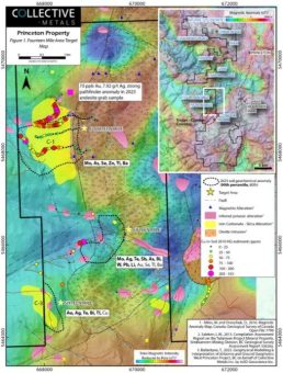 Collective Metals stellt Bericht über Zielgebiet Fourteen Mile in seinem Konzessionsgebiet Princeton in British Columbia bereit