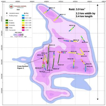 Canada Nickel macht neue Entdeckung auf dem Grundstück Newmarket,  erzielt die bisher besten Bohrergebnisse auf Reid und  gibt die Gewährung von Optionen und RSUs bekannt