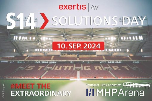 Anpfiff am 10. September beim VFB Stuttgart: S14 Solutions Day in neuer Location