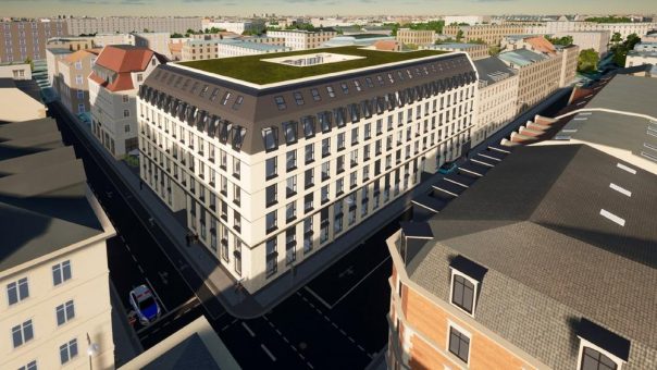 AOC | Die Stadtentwickler GmbH erhält Baugenehmigung für Büro-Neubau „Aurum1“ im Leipziger Stadtbezirk Mitte