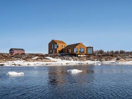 Der Kälte zum Trotz: Die Landschaft ins Haus geholt