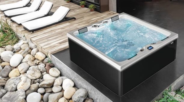 Whirlpool trifft Eleganz: Das neue Wassererlebnis mit dem Aurea Design 6 von vivo spa®
