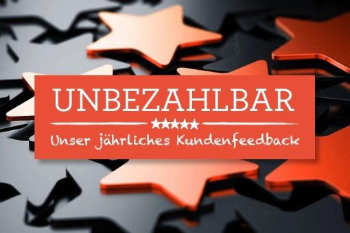 Unbezahlbar: Unser jährliches Kundenfeedback