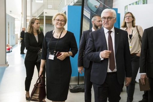 Elke Eckstein begleitete Bundespräsident Frank-Walter Steinmeier in die Niederlande