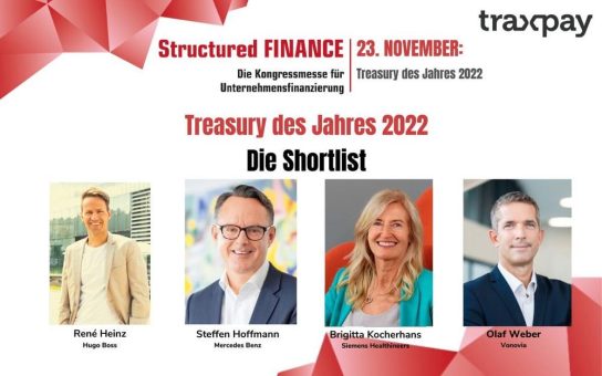 Traxpay präsentiert die Shortlist des Jahres 2022