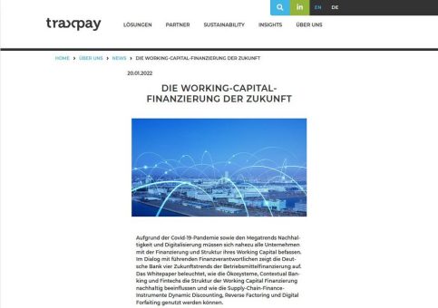 Die Working-Capital-Finanzierung der Zukunft
