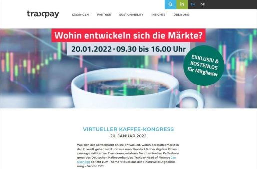 Traxpay Head of Finance Jan Osenegg zum Thema “Neues aus der Finanzwelt: Digitalisierung – Skonto 2.0”