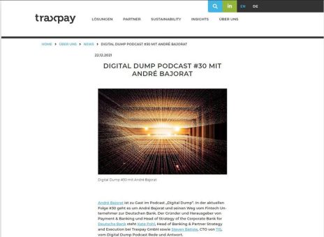 Digital Dump Podcast #30 mit André Bajorat
