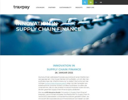 Digital-Talk: Innovation in Supply Chain Finance