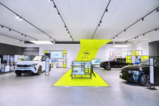 Klar, modern, elektrisierend: Opel-Autohäuser mit neuem CI-Konzept
