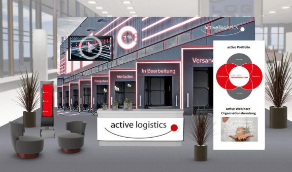 active logistics auf der virtuellen Logistikmesse LOGfair – mit WebKonferenz und Live-Chat
