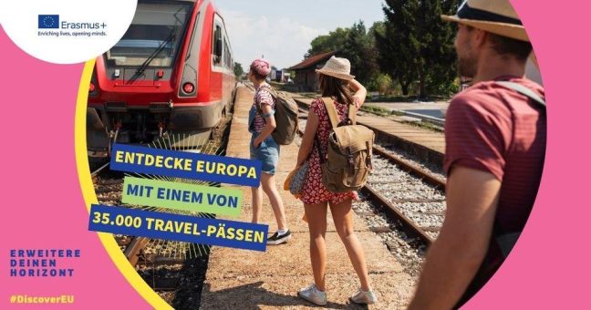 Auf nach Europa: EU-Kommission vergibt 35.500 DiscoverEU-Reisetickets