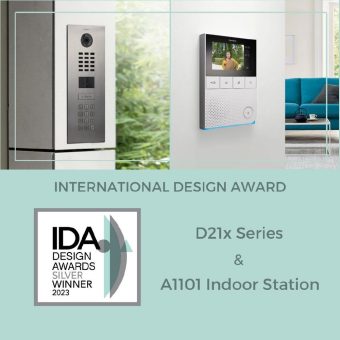 International Design Award für DoorBird – Türstationen und Innenstation überzeugen erneut mit herausragendem Design