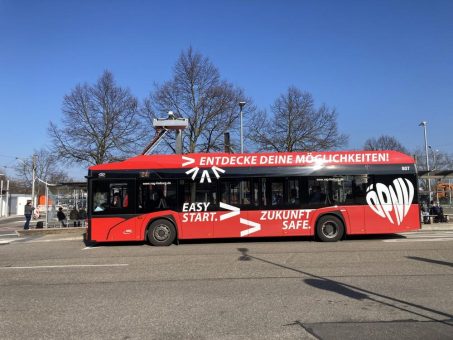 Reinschnuppern, Kompetenzen testen, kennenlernen: Der neue Bewerberbus der VAG will Jugendliche bei der Berufsorientierung unterstützen