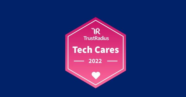 TrustRadius zeichnet TOPdesk mit Tech Cares Award aus