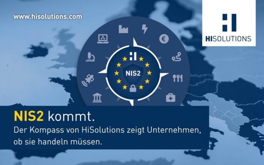 NIS2 kommt. Der NIS2-Kompass von HiSolutions zeigt Unternehmen, ob und wie sie handeln müssen.