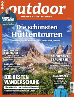 Neu im Internetangebot des Magazins outdoor