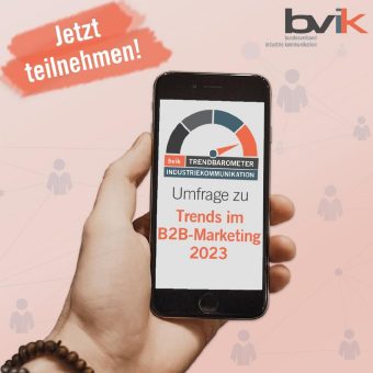 UMFRAGE: Was sind die Top-10-Trends im Industrie-Marketing 2023?