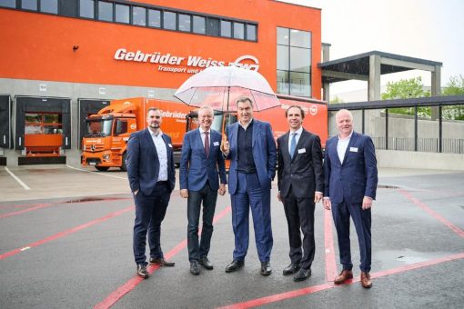 Bayerischer Ministerpräsident eröffnet Logistikzentrum von Gebrüder Weiss in Straubing