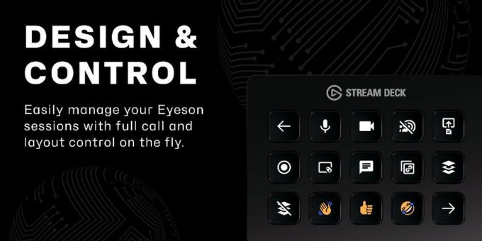 Stream Deck trifft Echtzeitkommunikation: Eyeson Plugin eröffnet neue Möglichkeiten