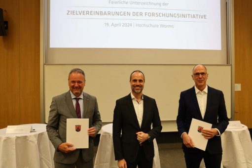 Forschungsinitiative des Landes fördert die Hochschulen Ludwigshafen und Worms mit insgesamt je 750.000 €