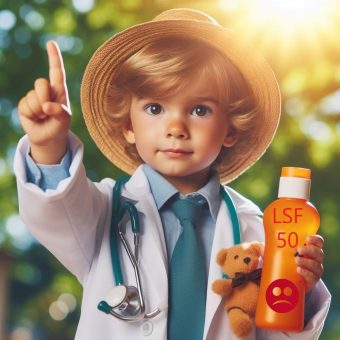 Dermatologen geben falsche Hinweise zu Sonnenschutzprodukten für Kinder