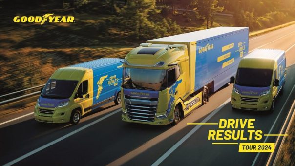 Drive Results Tour 2024: Goodyear demonstriert Optimierungspotenziale für Transportflotten